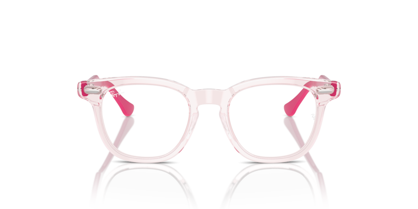 0RY9098V - Ray - Ban Junior Vista - Pink - (Transparent Pink 3975) - 43 - 18 - 130 MM - Ardor Eyewear 8056262132739