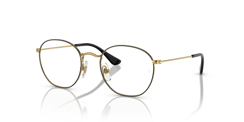 0RY9572V - Ray - Ban Junior Vista - Black - (Black On Gold 4086) - 46 - 19 - 130 MM - Ardor Eyewear 8056597845021