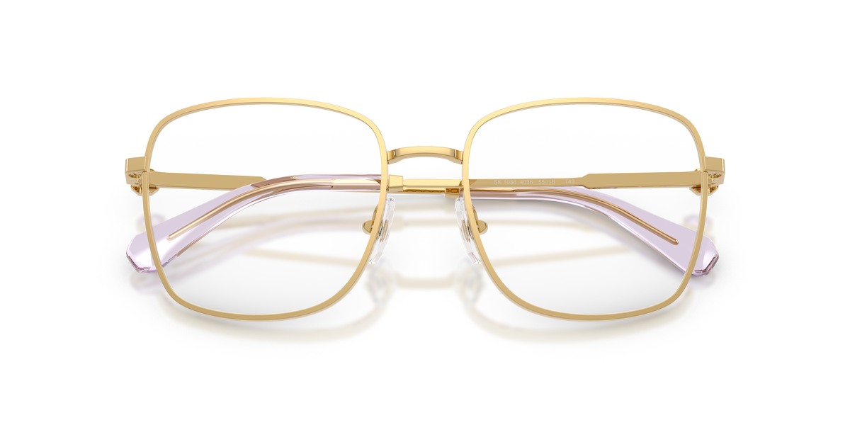 0SK1036 Gold / Demo Lens (4036) close front view image 5 barcode 8056262844205