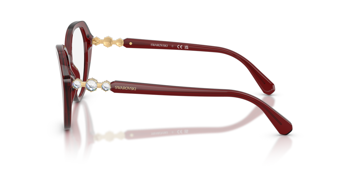 0SK2054 Transparent Burgundy side view image 2 barcode 8056262552445