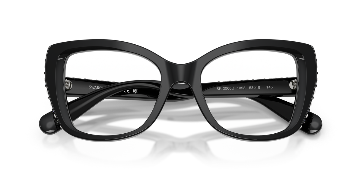 0SK2066U Black / Demo Lens (1093) close front view image 5 barcode 8056262843215