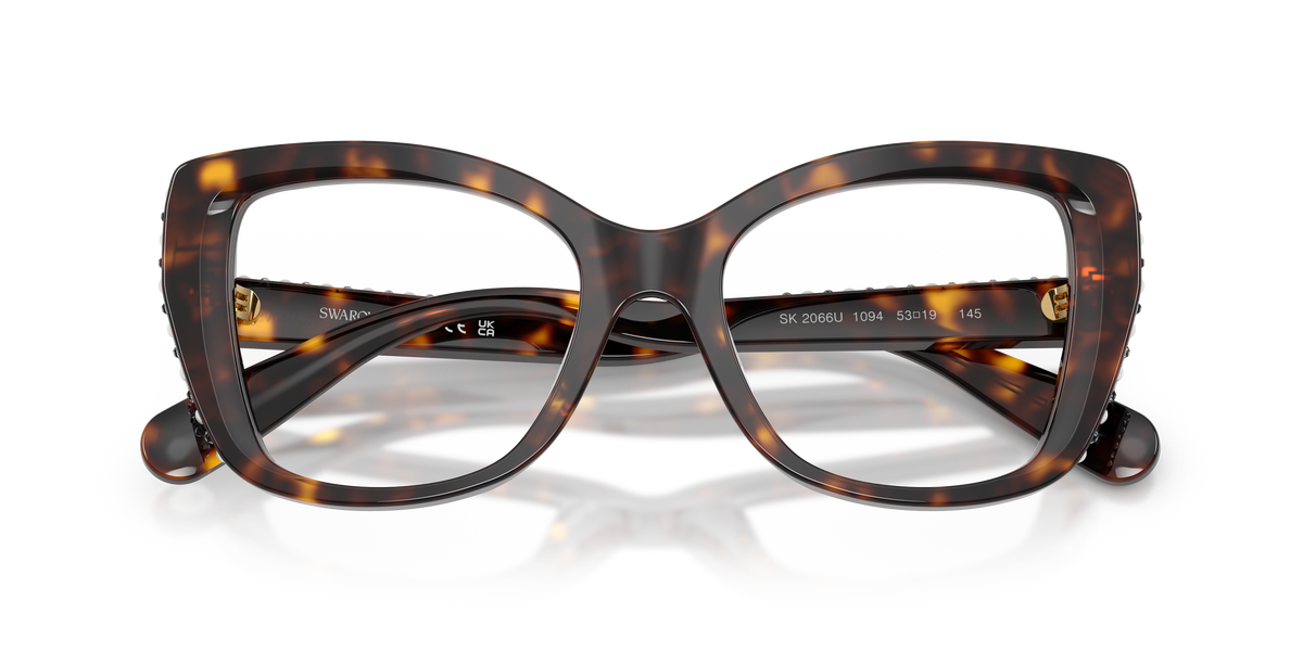 0SK2066U Havana / Demo Lens (1094) close front view image 5 barcode 8056262843239