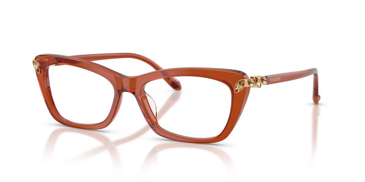 0SK2068U Transparent Caramel three quarter view image 1 barcode 8056262943748