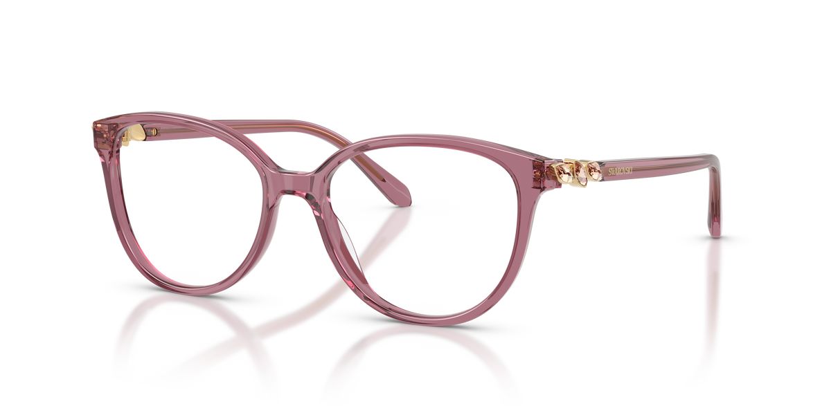 0SK2070 Transparent Dusty Rose three quarter view image 1 barcode 8056262943250