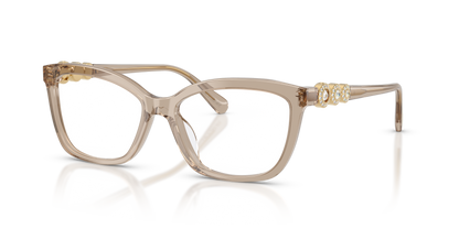 0SK2072U Transparent Light Brown three quarter view image 1 barcode 8056262939093