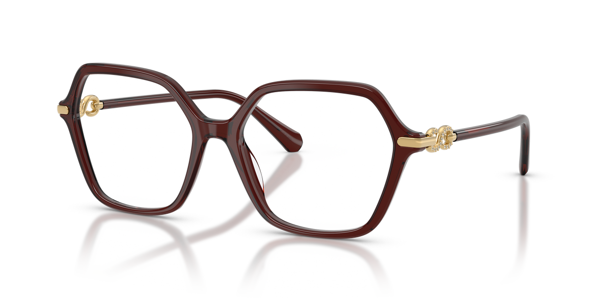 0SK2075 Transparent Burgundy three quarter view image 1 barcode 8056262933985