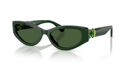 0SK6045U Dark Green three quarter view image 1 barcode 8056262550755