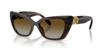 0SK6047 Transparent Brown / Polarized Brown Gradient (1084T5) three quarter view image 1 barcode 8056262584439