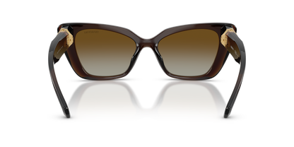 0SK6047 Transparent Brown / Polarized Brown Gradient (1084T5) rear view image 3 barcode 8056262584439