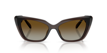 0SK6047 Transparent Brown / Polarized Brown Gradient (1084T5) front view image 4 barcode 8056262584439
