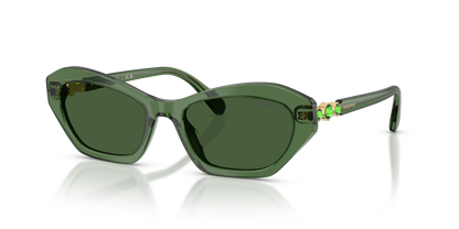 0SK6048 Transparent Green three quarter view image 1 barcode 8056262551097
