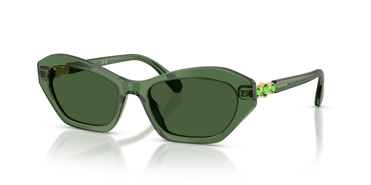 0SK6048 Transparent Green three quarter view image 1 barcode 8056262551097