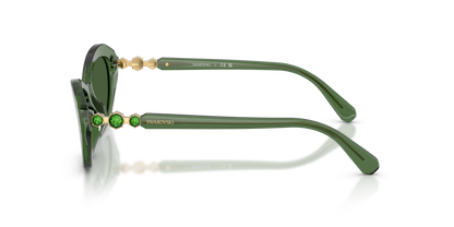 0SK6048 Transparent Green side view image 2 barcode 8056262551097