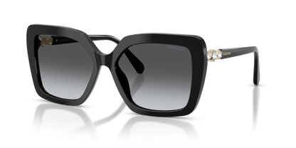 0SK6049 Black / Gradient Grey Polarized (1001T3) three quarter view image 1 barcode 8056262664315