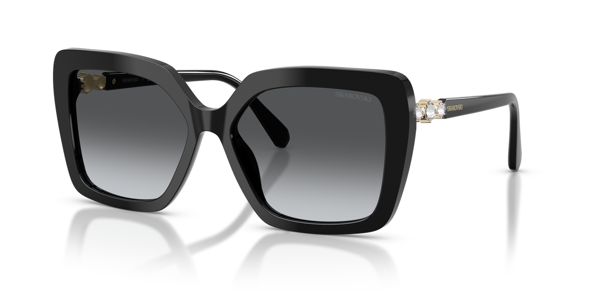 0SK6049 Black / Gradient Grey Polarized (1001T3) three quarter view image 1 barcode 8056262664315
