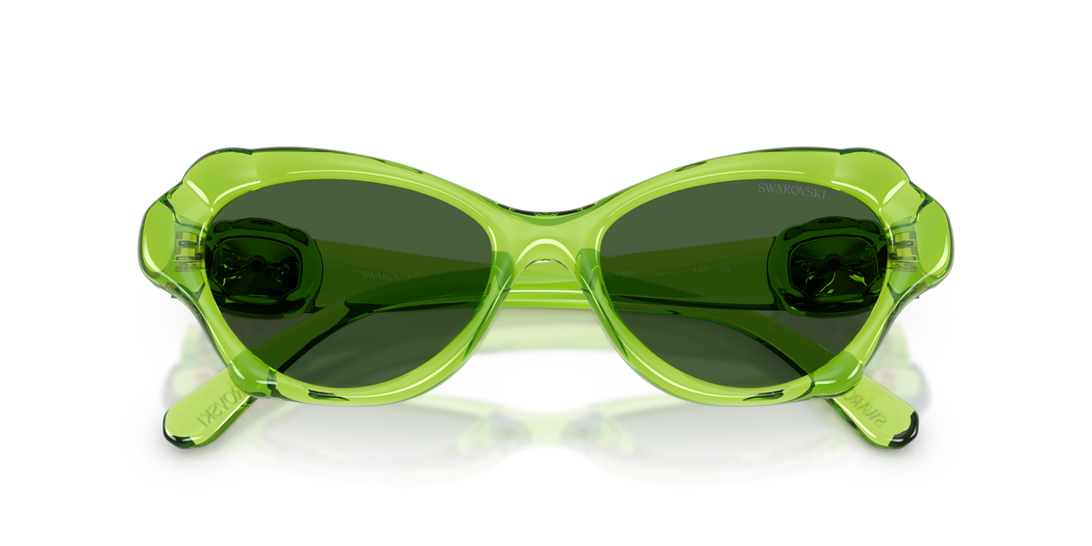 0SK6050 Transparent Green close front view image 5 barcode 8056262554814