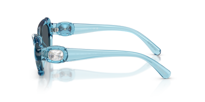 0SK6050 Transparent Light Blue side view image 2 barcode 8056262554838