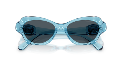 0SK6050 Transparent Light Blue close front view image 5 barcode 8056262554838
