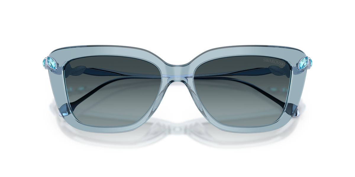 0SK6065U Transparent Light Blue close front view image 5 barcode 8056262942956