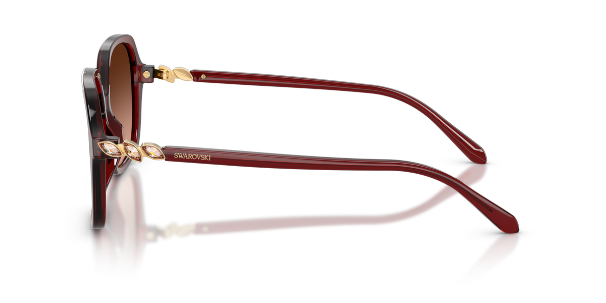 0SK6067 Transparent Burgundy side view image 2 barcode 8056262943502