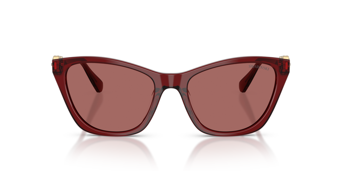 0SK6068U Transparent Burgundy front view image 4 barcode 8056262938867