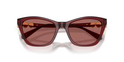 0SK6068U Transparent Burgundy close front view image 5 barcode 8056262938867
