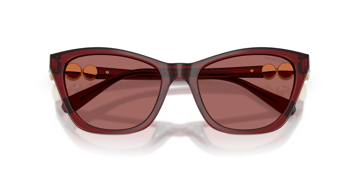 0SK6068U Transparent Burgundy close front view image 5 barcode 8056262938867