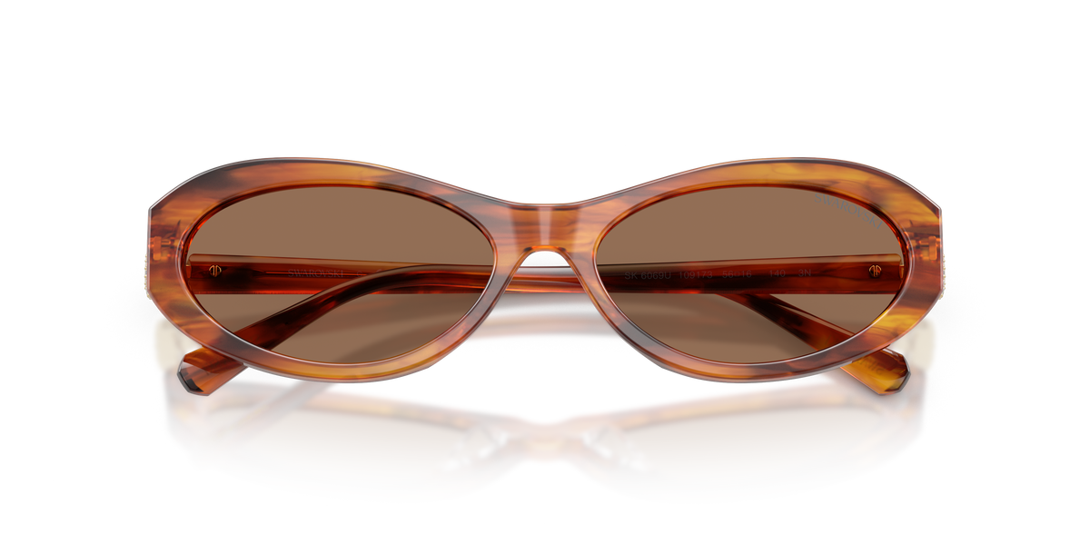0SK6069U Striped Havana close front view image 5 barcode 8056262939116