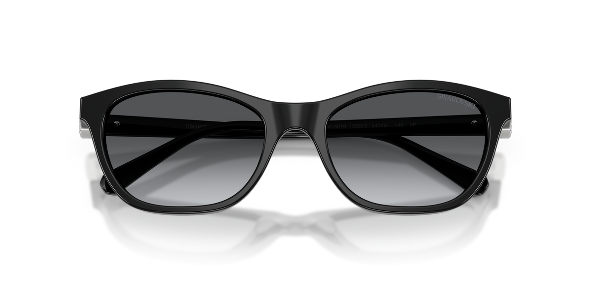 0SK6070 Black / Polarized Grey Gradient (1038T3) close front view image 5 barcode 8056262939192
