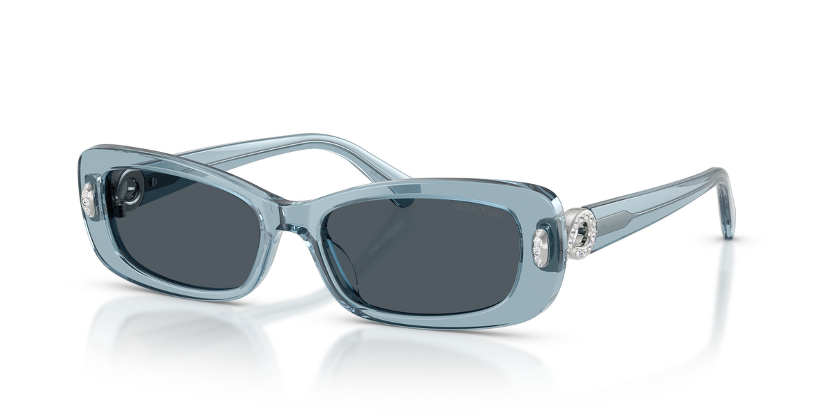 0SK6071U Transparent Light Blue three quarter view image 1 barcode 8056262933763