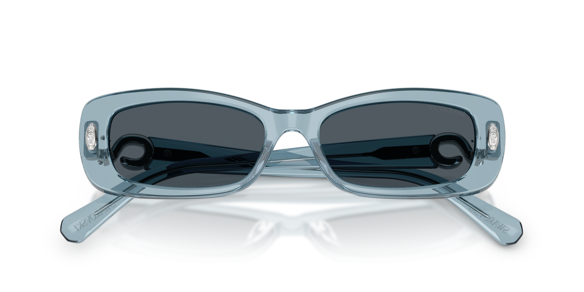 0SK6071U Transparent Light Blue close front view image 5 barcode 8056262933763