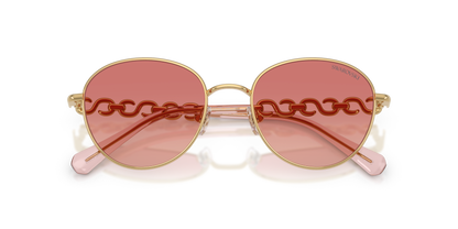 0SK7049 Gold / Pink Gradient Red (4004A5) close front view image 5 barcode 8056262933732