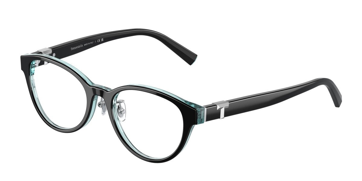 0TF2236D - Tiffany - Black - (Black On Crystal Tiffany Blue 8285) - 48 - 17 - 140 MM - Ardor Eyewear 8056597850667