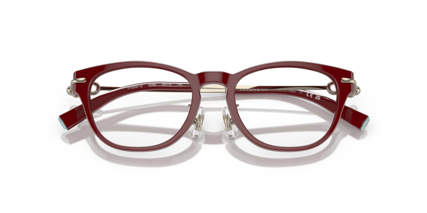 0TF2237D - Tiffany - Red - (Fired Brick 8366) - 48 - 18 - 140 MM - Ardor Eyewear 8056597851244