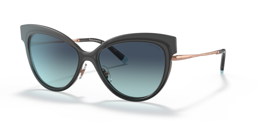 Tiffany 0TF3076 Black Transparent 8056597338066