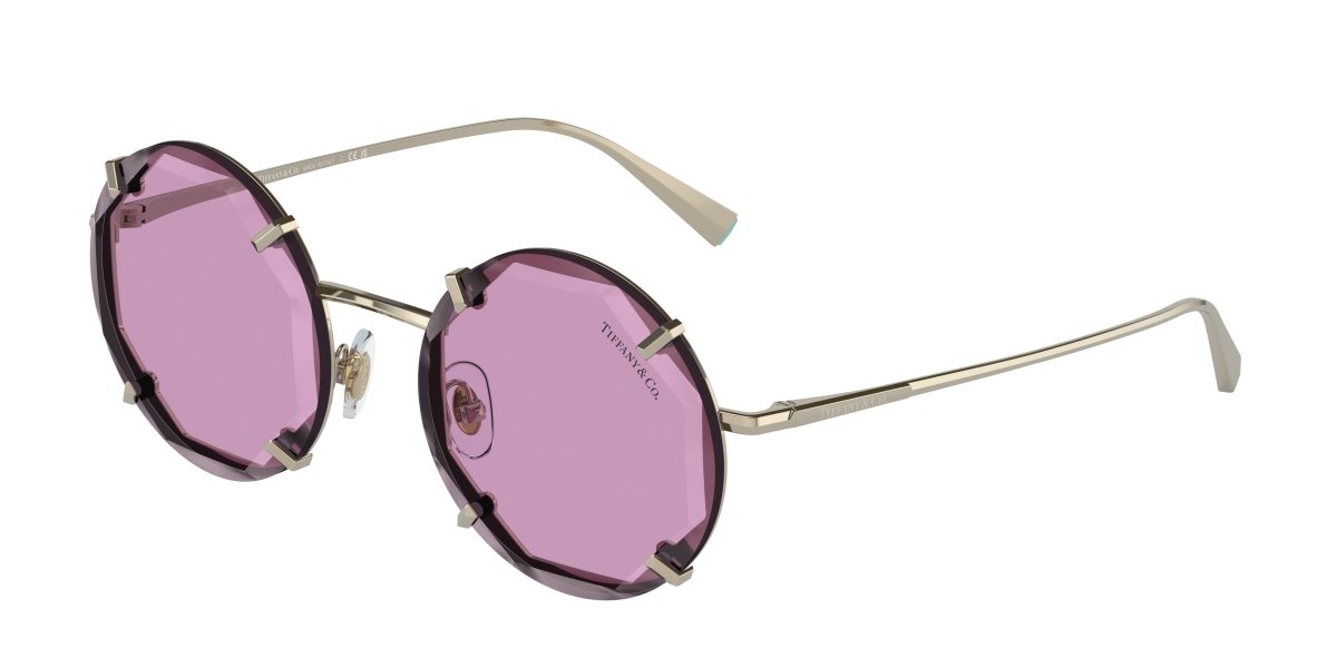 0TF3091 - Tiffany - (Pale Gold) Dark Violet - 52 - 19 - 135 MM - Ardor Eyewear 8056597807319