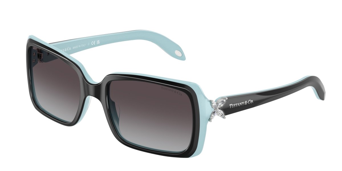 0TF4047B - Tiffany - (Black On Tiffany Blue) Grey Gradient - 55 - 19 - 130 MM - Ardor Eyewear 805289526940