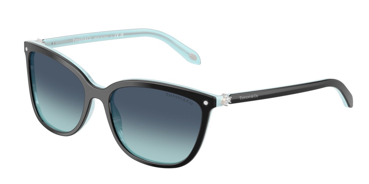 0TF4105HB - Tiffany - (Black) Tiffany Blue Gradient - 55 - 17 - 140 MM - Ardor Eyewear 8053672363258