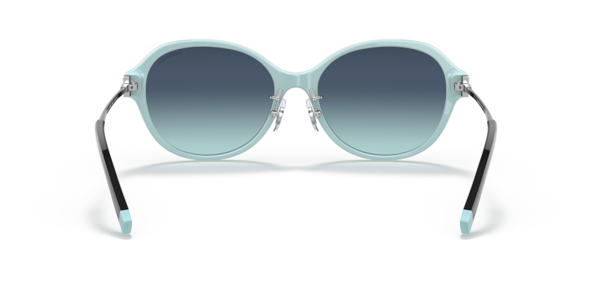 Black On Tiffany Blue - 0TF4181D 8056597386579 Tiffany Sunglasses Woman Round