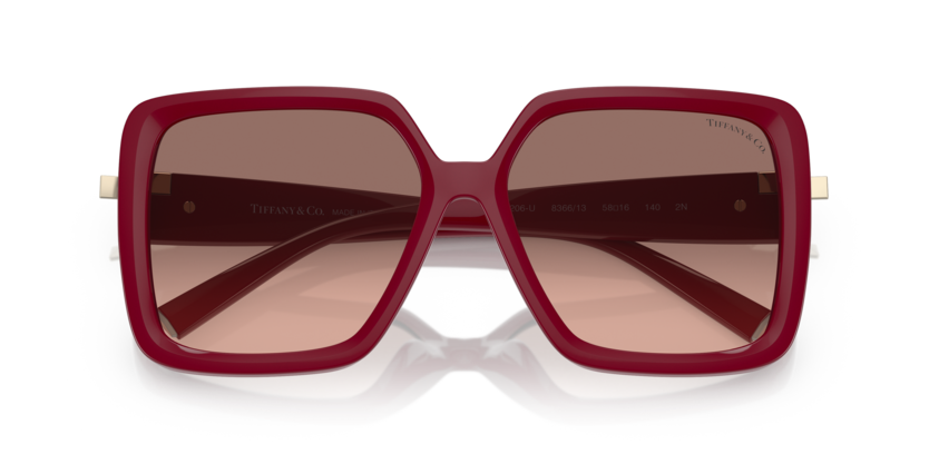 Fired Brick - 0TF4206U 8056597850995 Tiffany Sunglasses Woman Square