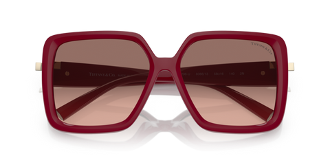 Fired Brick - 0TF4206U 8056597850995 Tiffany Sunglasses Woman Square
