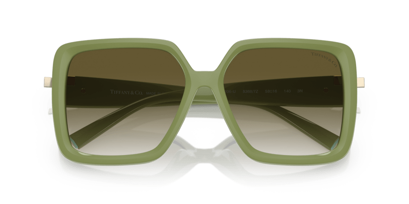 0TF4206U - Tiffany - (Khaki) Light Grey Gradient Green - 58 - 16 - 140 MM - Ardor Eyewear 8056597851015