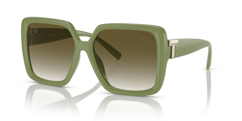 0TF4206U - Tiffany - (Khaki) Light Grey Gradient Green - 58 - 16 - 140 MM - Ardor Eyewear 8056597851015