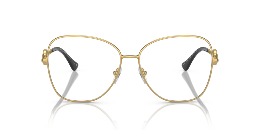 Gold - 0VE1289 8056597832595 Versace Eyeglasses Woman Butterfly