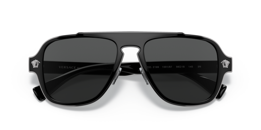 Black - 0VE2199 8056597697033 Versace Sunglasses Man Irregular