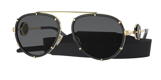 0VE2232 - Versace - (Black) Dark Grey - 61 - 18 - 145 MM - Ardor Eyewear 8056597460941