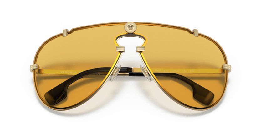 0VE2243 - Versace - (Gold) Yellow - 43 - 143 - 140 MM - Ardor Eyewear 8056597640251