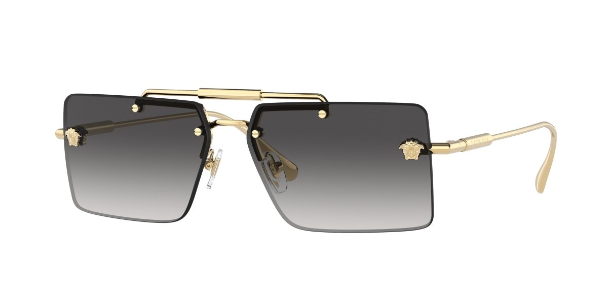 0VE2245 - Versace - (Gold) Grey Gradient - 60 - 13 - 145 MM - Ardor Eyewear 8056597643030