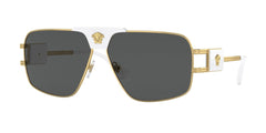 0VE2251 - Versace - Frame: Gold - (Gold 147187) - Lens: Dark Grey - 63 - 12 - 145 MM - Ardor Eyewear 8056597729864