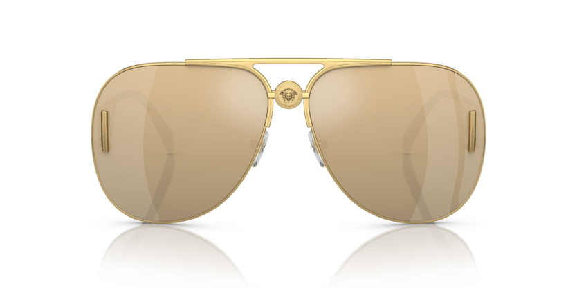 0VE2255 - Versace - (Gold) Clear Mirror Real Yellow Gold - 63 - 13 - 145 MM - Ardor Eyewear 8056597836425